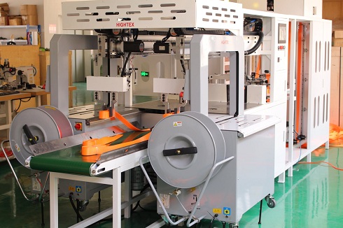 automatic length cutting and winding machine